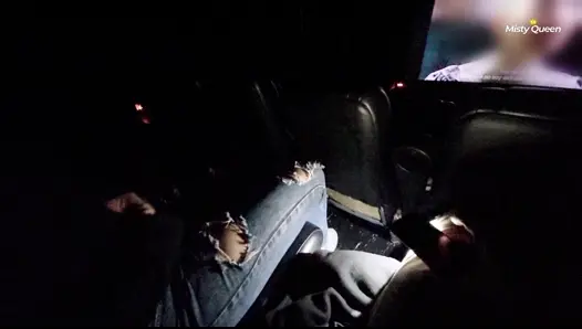 Sultry Siren Spotted at the Cinema: A Risqué Display of Desire and a Lustful Invitation - video thumbnail