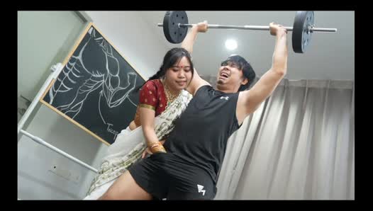 Sweat and Seduction: Indian Fitness Instructor's Secret Hardcore Desire