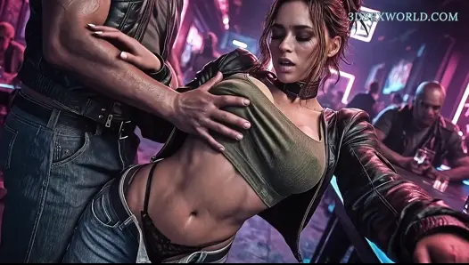 Panam Palmer Unleashes Chaos in a Wild Nightclub Orgy - Uncensored 3D Adult Gameplay - video thumbnail