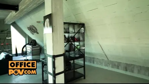 Sultry Office Seductress Alexis Crystal Trades Favors for a Scorching POV Encounter - video thumbnail