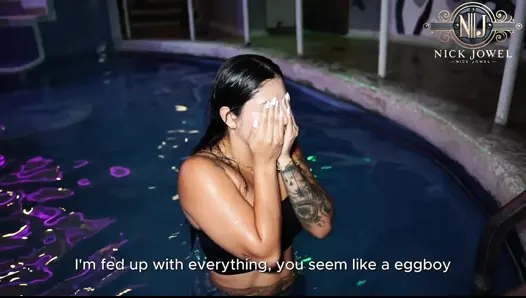 Unplanned Poolside Betrayal: Stepping into Forbidden Territory - video thumbnail