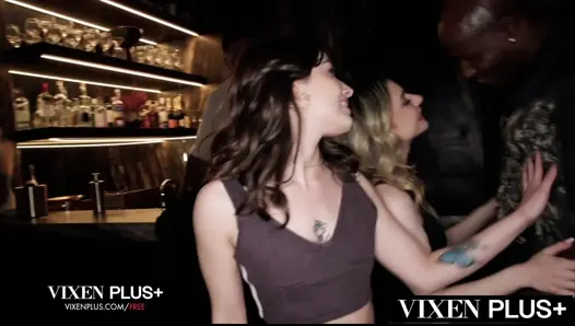 Triple Threat: Chanel and Demi Get Creamed by Three Hungry BBCs - video thumbnail