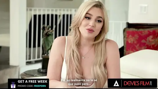 Cuckolded: McKenzie Lee Watches in Horror as Husband Seth Gamble Betrays Her with Blake Blossom - video thumbnail