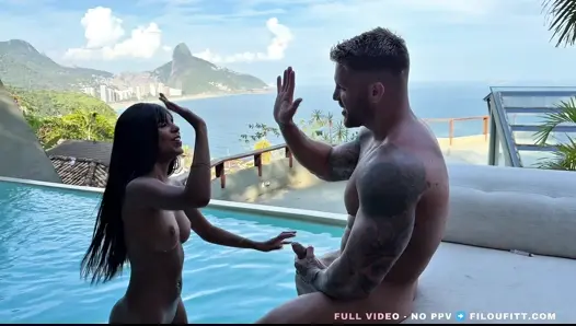 Rio Raunch: Petite Mulata Bombshell Gets Anal Devastation and a Creamy Facial Finish with Juh Jackson - video thumbnail