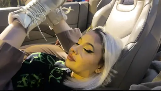 Public Passion: A Seductress Surrenders to Lust in the City Streets - video thumbnail