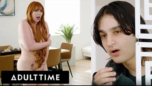 STEPSON'S SECRET DESIRE: Caught Watching Busty Stepmom Lauren Phillips in Naked Yoga Bliss - video thumbnail