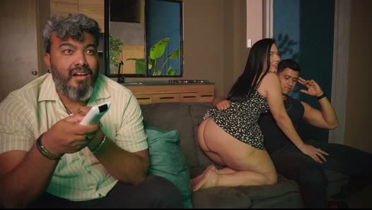 Taboo Temptation: Stepson Seduces Stepmom Behind Dad's Back - video thumbnail